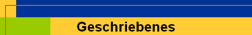 Geschriebenes